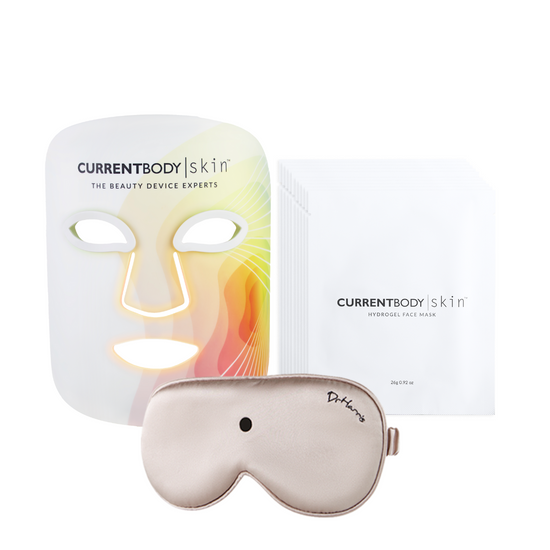 CurrentBody Skin 4-in-1 Mask + 10 Hydrogel Masks + Dr. Harris Eye Mask