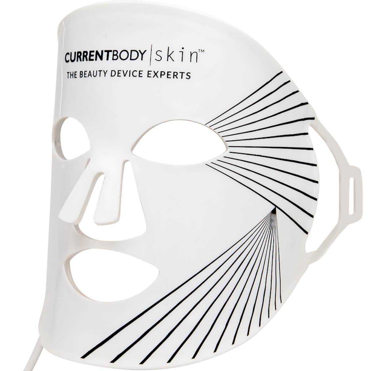 CurrentBody Skin LED Light Therapy Mask + CurrentBody Skin Hydrogel Mask (5  Pack)